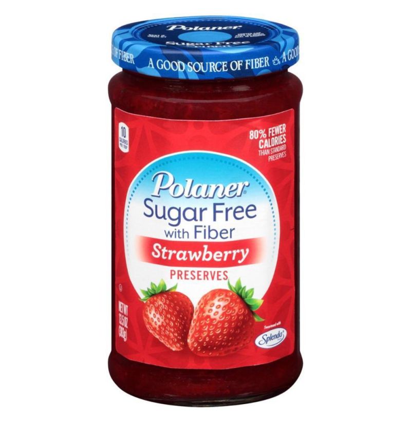 Confiture sucrée gout fraise